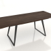 3d model Mesa plegable Vermont (nogal, desplegada) - vista previa