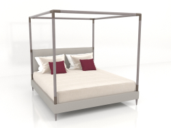 Cama doble con dosel (B101)