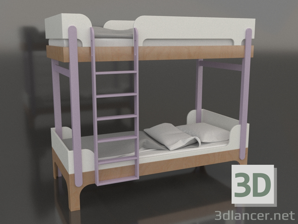 3d model Bunk bed TUNE Q (URTQA2) - preview