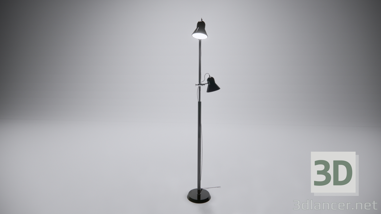 modèle 3D Lampadaire CAMELION 14553 KD-432F C02 - preview