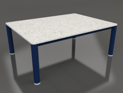 Table basse 70×94 (Bleu nuit, DEKTON Sirocco)