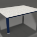 modello 3D Tavolino 70×94 (Blu notte, DEKTON Sirocco) - anteprima