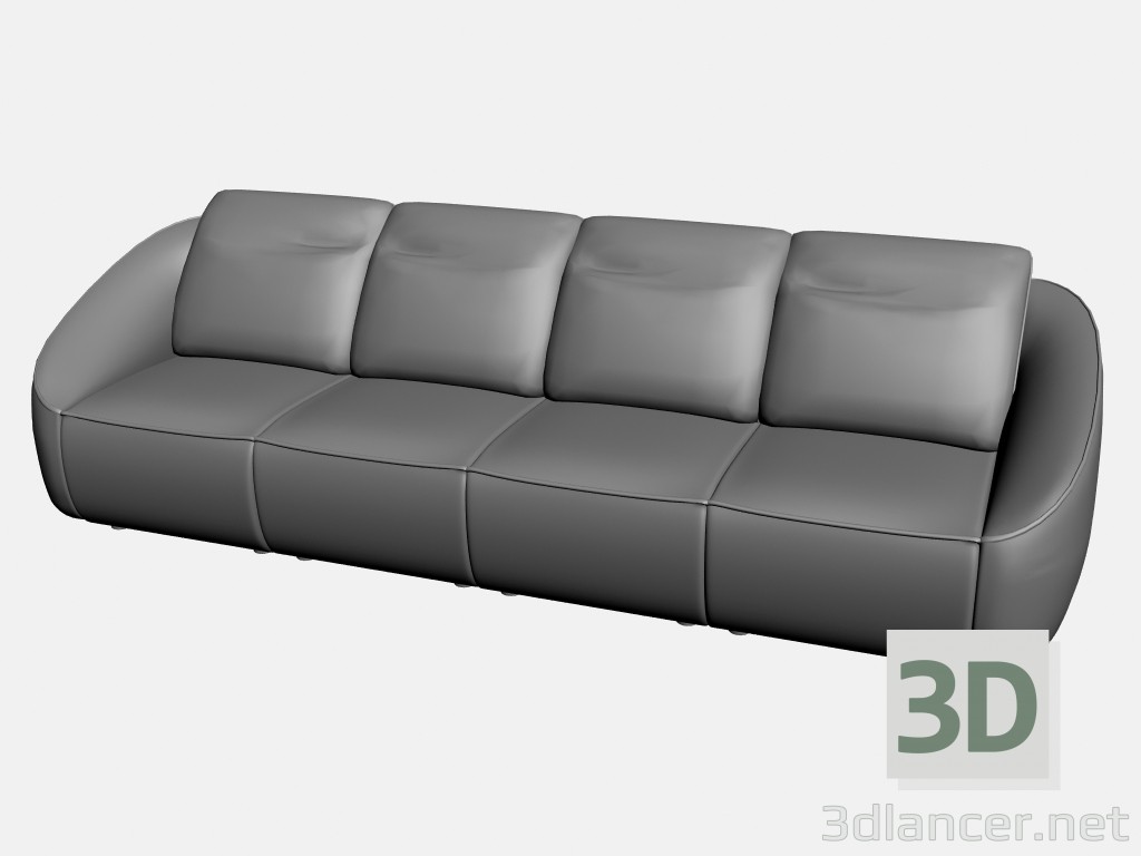 3D Modell Sofa-Felge (Option 2) - Vorschau