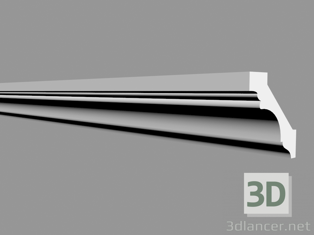 3d модель Карниз P222 – превью