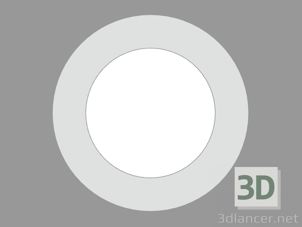 modello 3D Luce marciapiede COMPACT ROUND 200 mm (S5181W) - anteprima