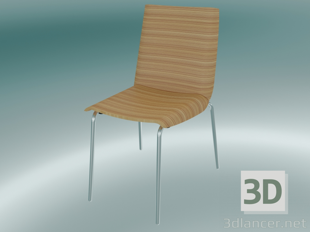 3d model Silla apilable MILLEFOGLIE (1620-20) - vista previa