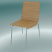 3d model Silla apilable MILLEFOGLIE (1620-20) - vista previa