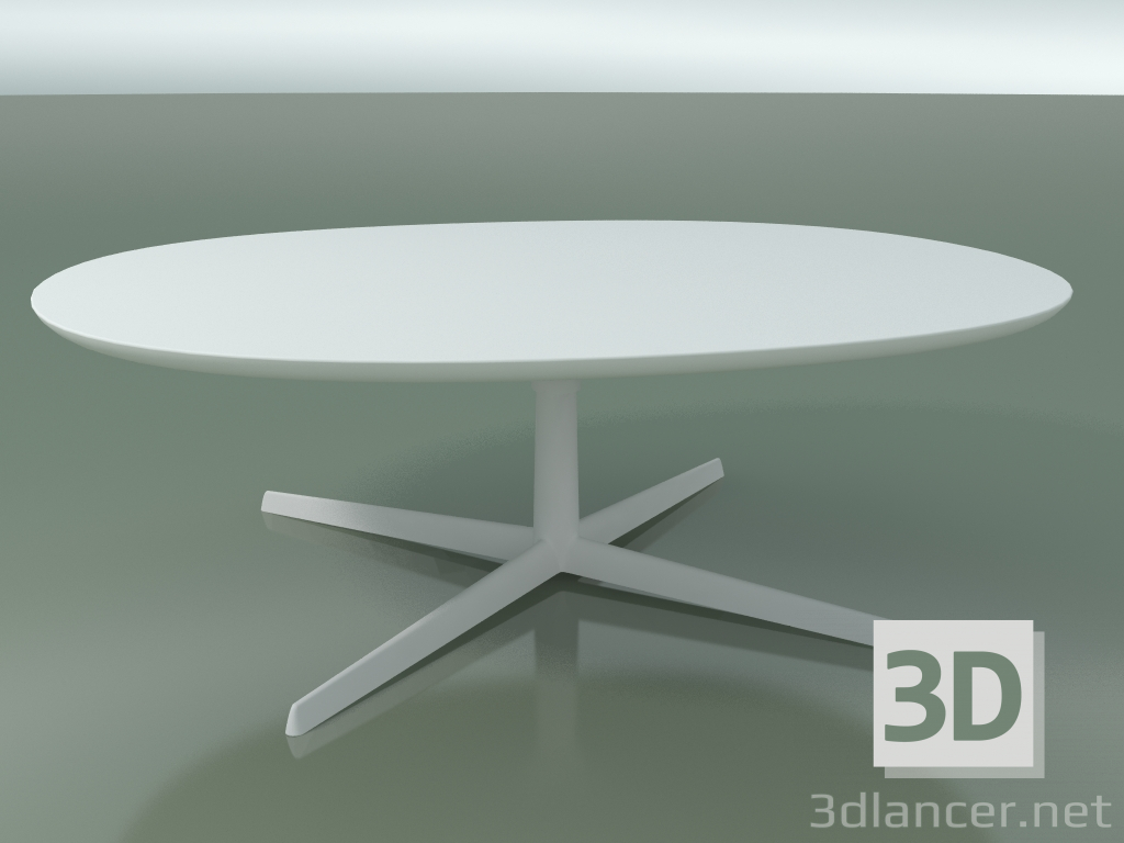 3d model Mesa ovalada 0789 (H 35 - 90x108 cm, M02, V12) - vista previa