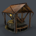 3d Stone well 3d model model buy - render