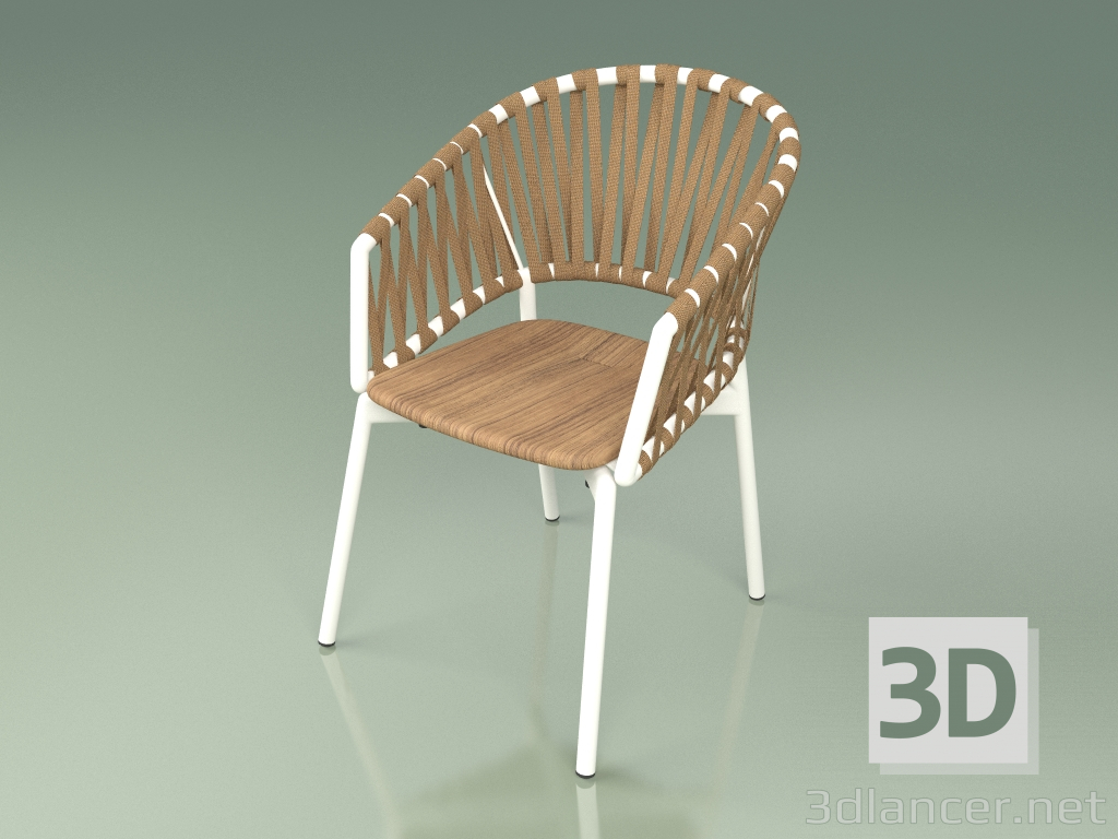 3D modeli Rahat koltuk 122 (Metal Süt, Tik) - önizleme