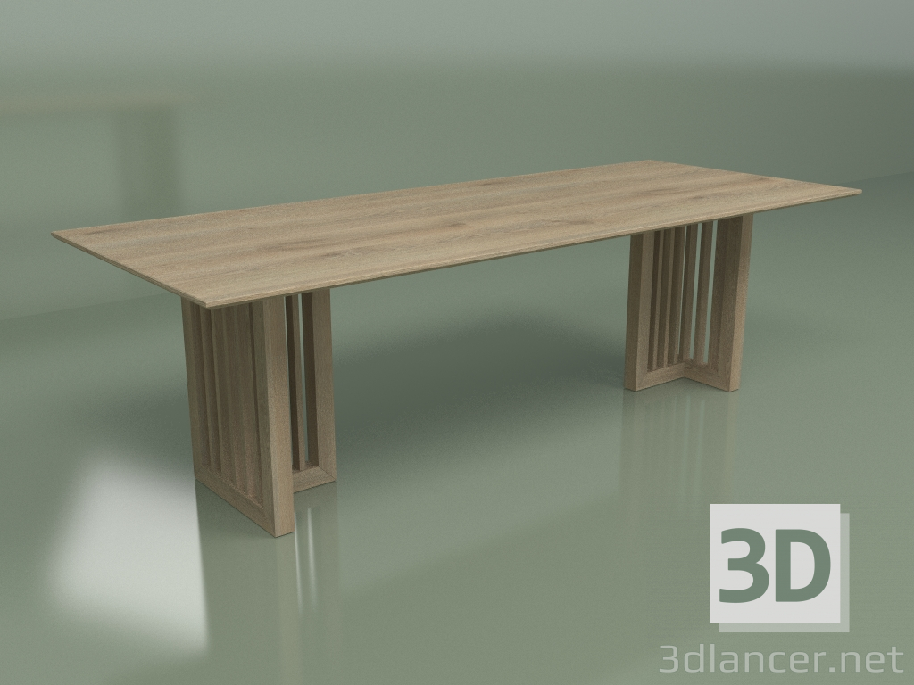 modello 3D Tavolo da pranzo in rovere Avtograf T-1 - anteprima