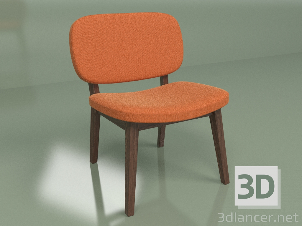 3d model Silla Hester ancha - vista previa