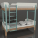 modello 3D Letto a castello TUNE Q (UTTQA2) - anteprima