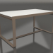 3D Modell Esstisch 150 (DEKTON Zenith, Bronze) - Vorschau