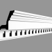 3d model Cornice C211 (200 x 11.6 x 11.2 cm) - preview