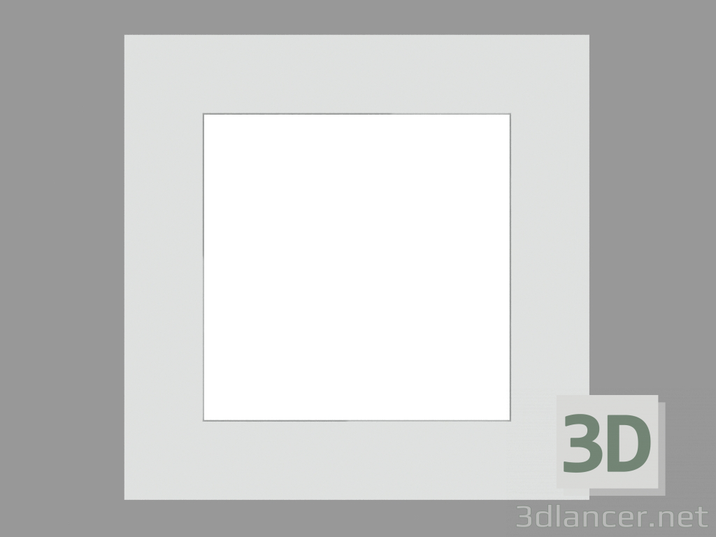 3D modeli Kaldırım lambası COMPACT SQUARE 200 mm (S5191W) - önizleme