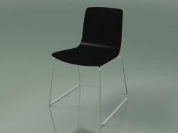 Silla 3908 (en trineo, abedul negro)