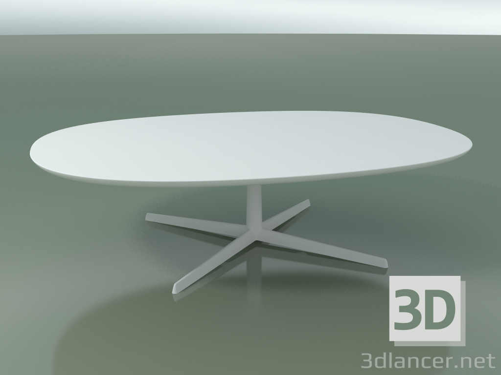 Modelo 3d Mesa oval 0790 (H 35 - 135x100 cm, M02, V12) - preview