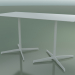 Modelo 3d Mesa retangular com base dupla 5544 (H 72,5 - 69x139 cm, Branco, V12) - preview