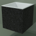 3d model Lavabo de pared (02R123301, Nero Assoluto M03, L 48, P 48, H 48 cm) - vista previa