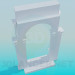 Modelo 3d Arco com colunas - preview