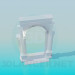 3d model Arco con columnas - vista previa