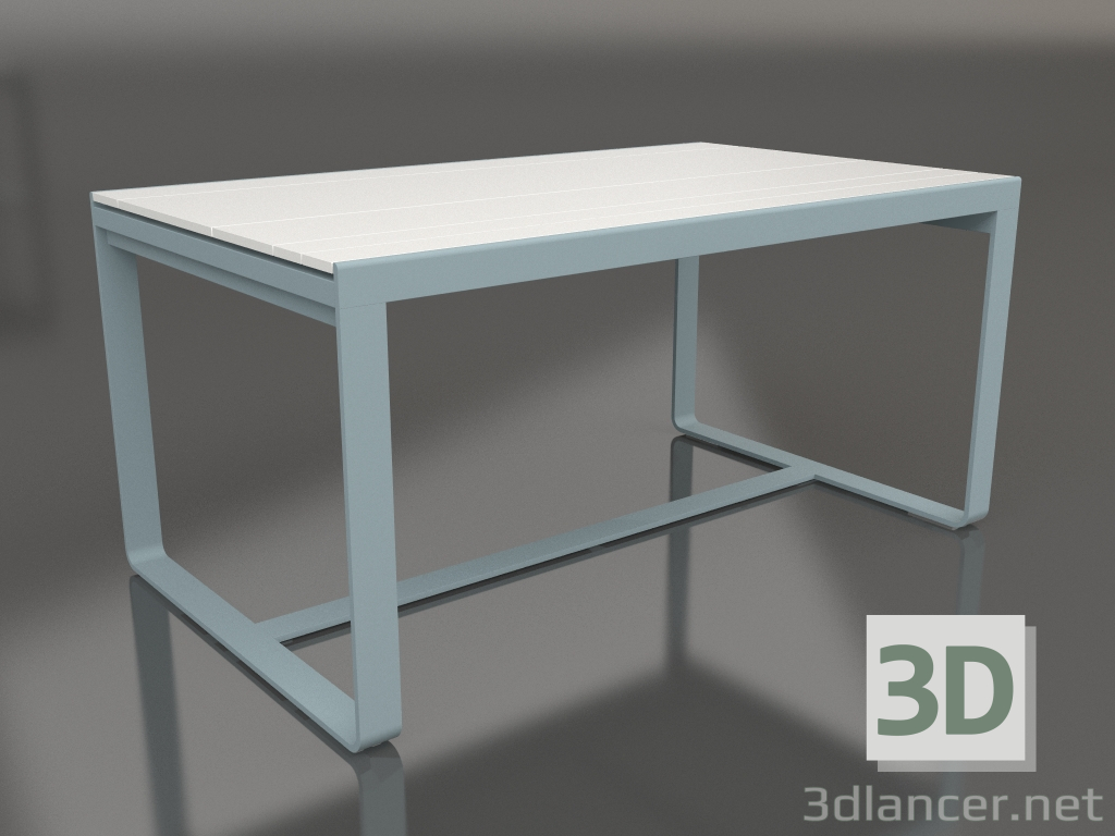 3d model Dining table 150 (DEKTON Zenith, Blue gray) - preview