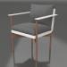 3d model Silla de comedor (gris ágata) - vista previa