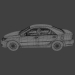 3D Sedan 2004 modeli satın - render