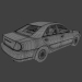 3D Sedan 2004 modeli satın - render