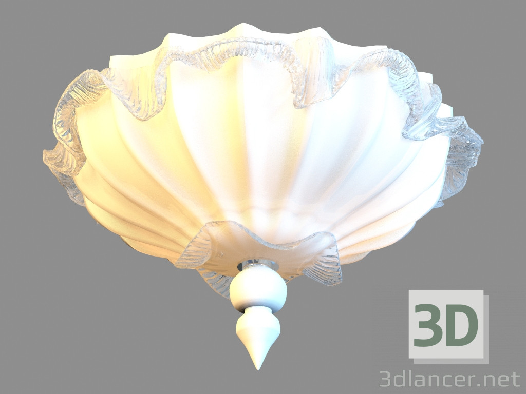 modello 3D Illuminazione a soffitto A9140PL-3WH - anteprima