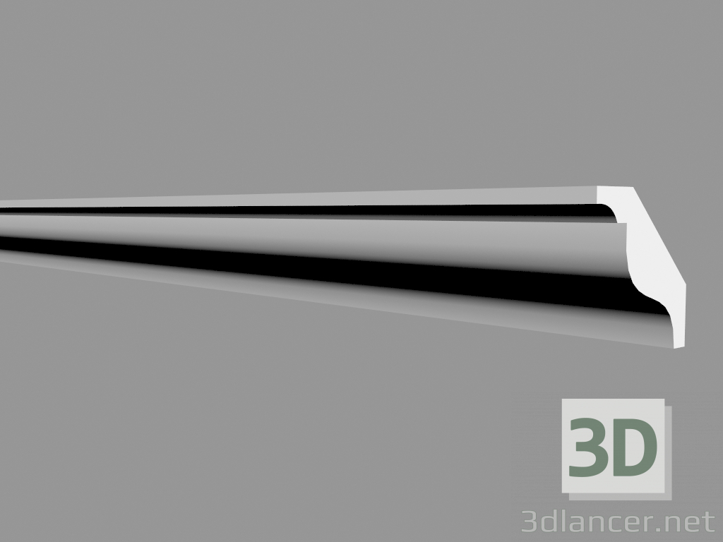 3d модель Карниз P224 – превью