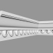 3d model Cornice C212 (7.3 x 4.5 cm) - preview