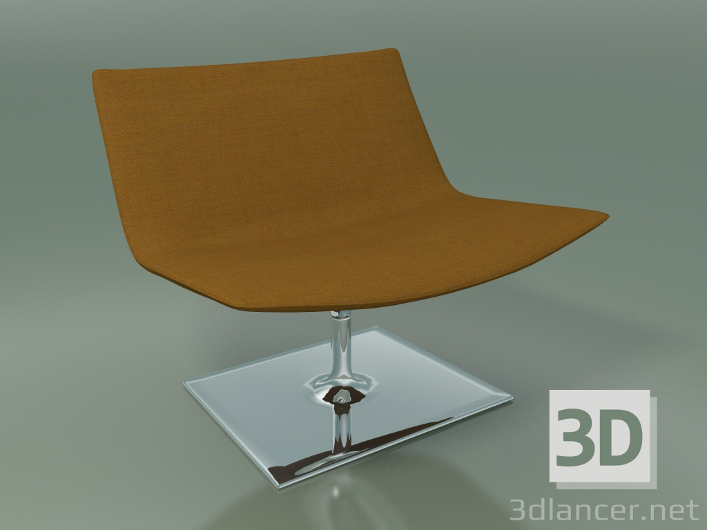 modèle 3D Chaise 2025 (avec une base rectangulaire, CRO) - preview