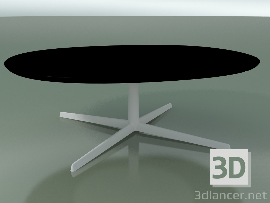 3d model Mesa ovalada 0797 (H 35 - 90x108 cm, F05, V12) - vista previa