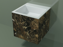 Lavabo de pared (02R123302, Emperador M06, L 48, P 48, H 48 cm)