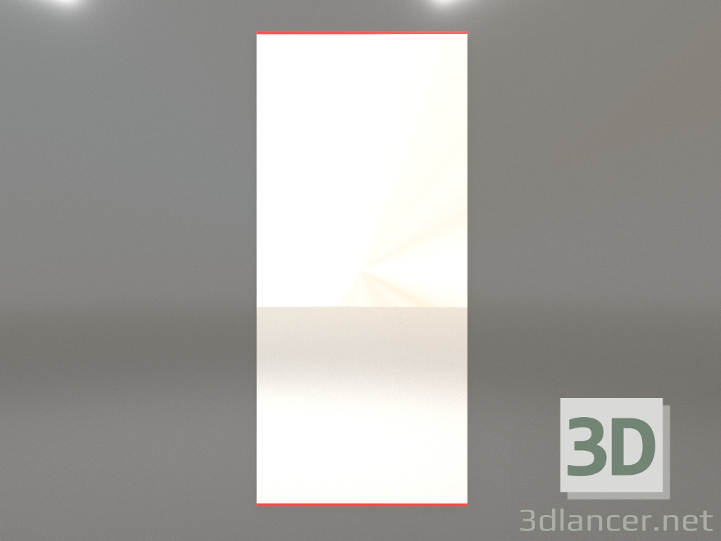 3d model Mirror ZL 01 (800х1800, luminous orange) - preview