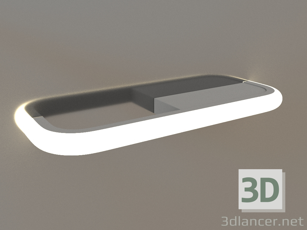 3d model Wall lamp-shelf (6870) - preview