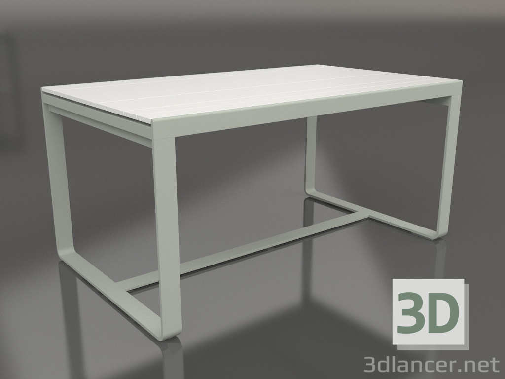 modèle 3D Table à manger 150 (DEKTON Zenith, Gris ciment) - preview