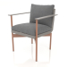 3d model Dining chair (Quartz gray) - preview