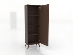 Dolap 3 600x450x1800 mm, opsiyon 2 (açık, koyu ceviz)