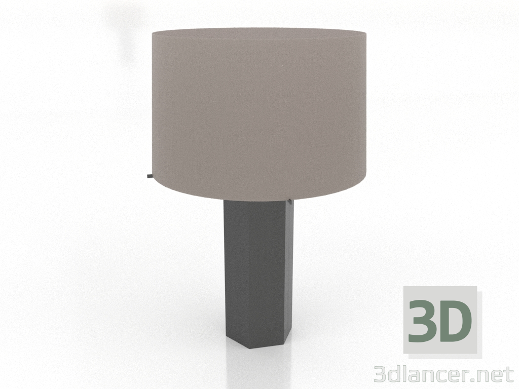 3d model Lámpara de mesa CAPRI - vista previa 3d model Lámpara de mesa CAPRI - vista previa