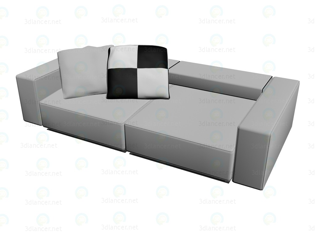 3D Modell Sofa AN248 - Vorschau