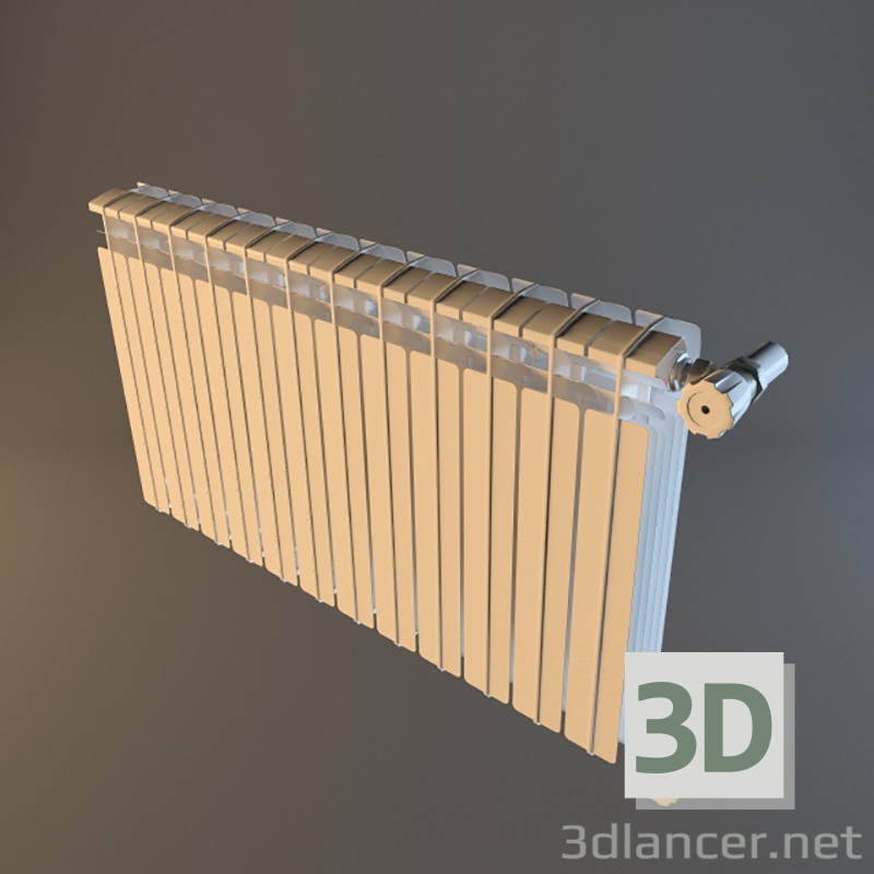 3D Modell Heizkörper - Vorschau