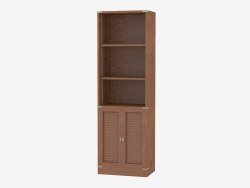 Armoire avec étagères ouvertes