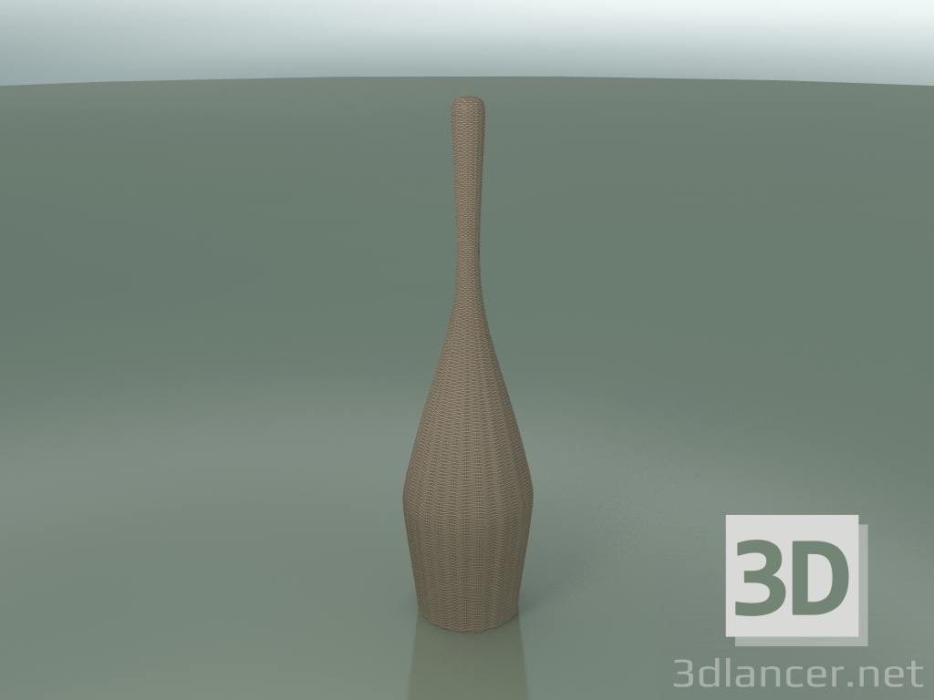 Modelo 3d Luminária de pé (Bolla L, Natural) - preview