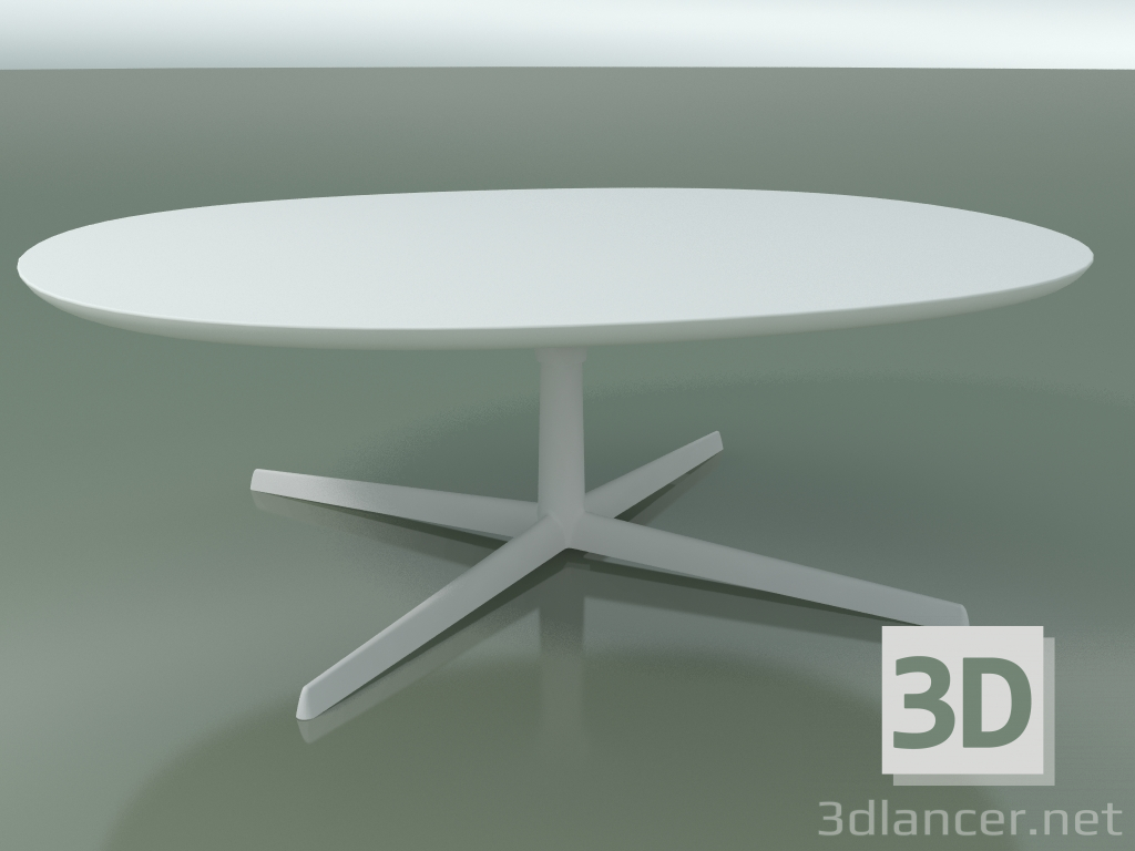 3d model Mesa ovalada 0797 (H 35 - 90x108 cm, F01, V12) - vista previa