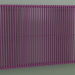 modèle 3D Radiateur vertical ARPA 1 (920 36EL, violet transport RAL 4006) - preview