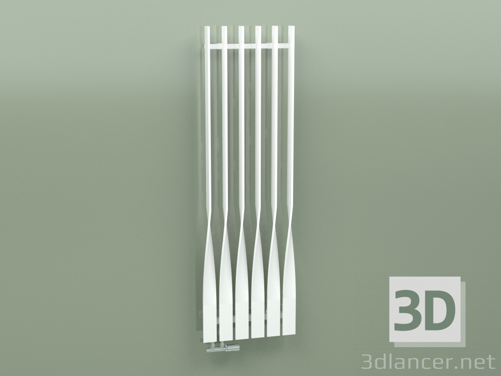 3d model Barra de toalla con calefacción Cyklon V (WGCYV160049-YL, 1605х495 mm) - vista previa