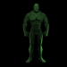 3D Modell Bodybuilder - Vorschau